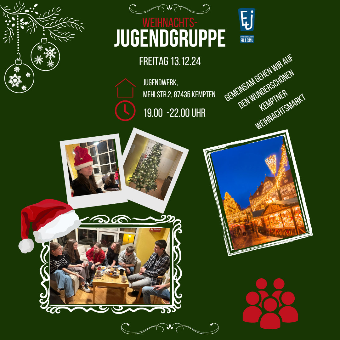 Weihnachts-Jugendgruppe Kempten 13.12.24